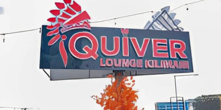 Quiver Lounge Kilimani entrance Quiver Lounge Kilimani entrance