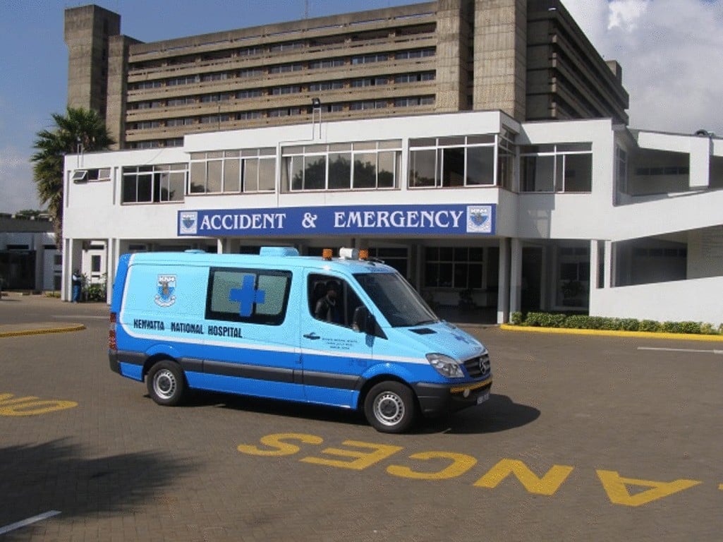 Kenyatta National Hospital, KNH, is the largest referral facility in the region.