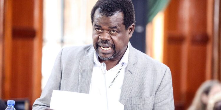 Busia Senator, Okiya Omtatah. FILE PHOTO | JEFF ANGOTE | NMG