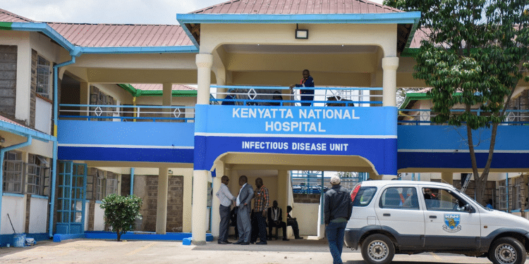 Photo of KNH Building.