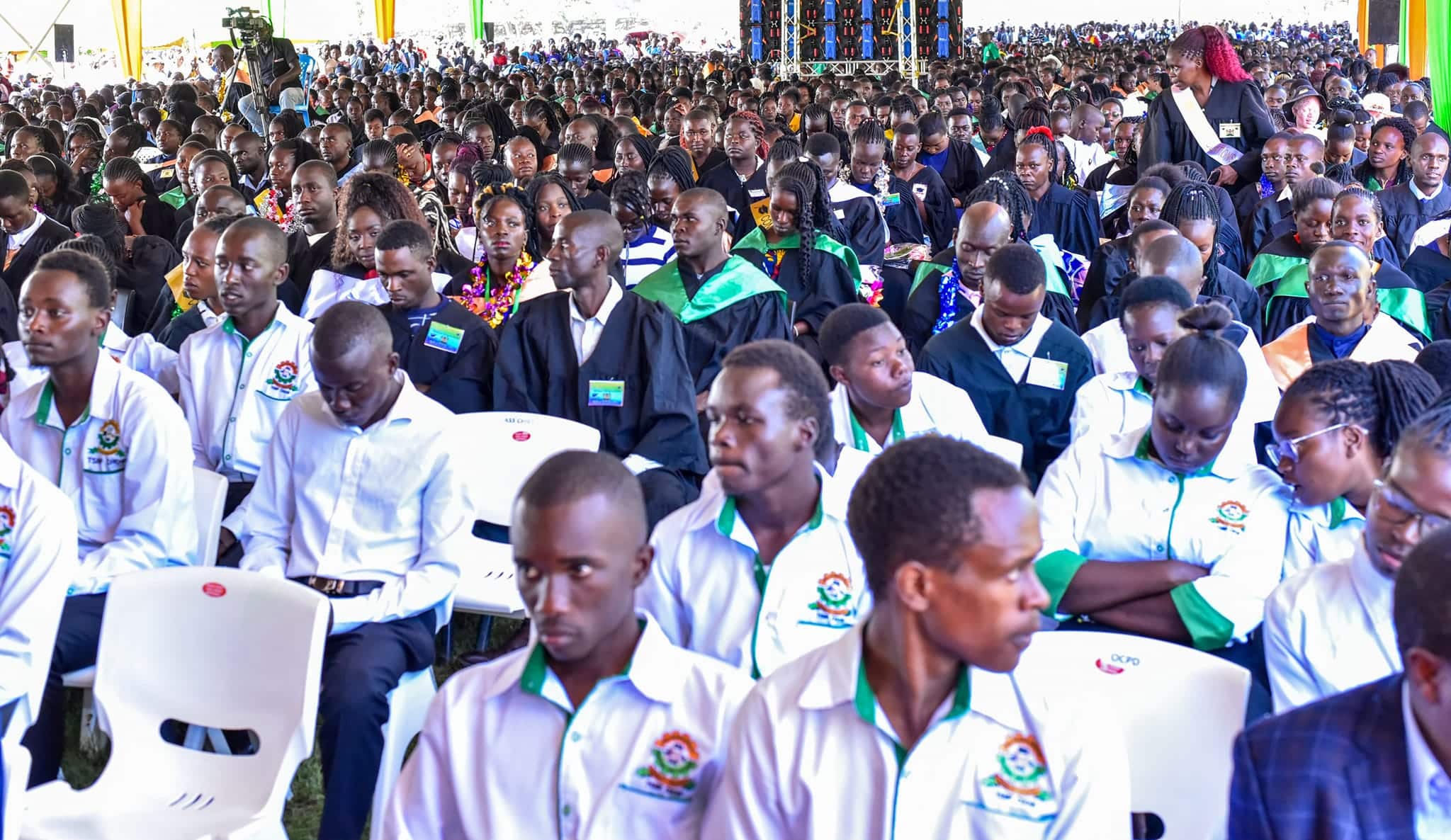 5th Graduation Ceremony of the Sigalagala National Polytechnic in Kakamega County. pHOT/ eDUCATION cs Julius Ogamba