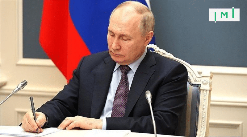 Trump to Vladmir Putin.