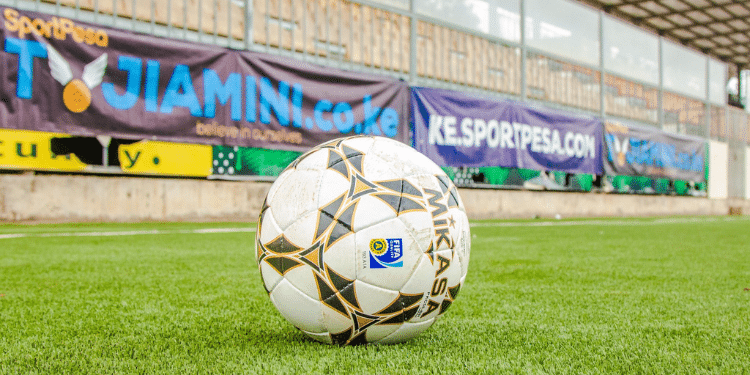 A football pitch used in a past Tujiamini event. Photo/Ghetto Radio