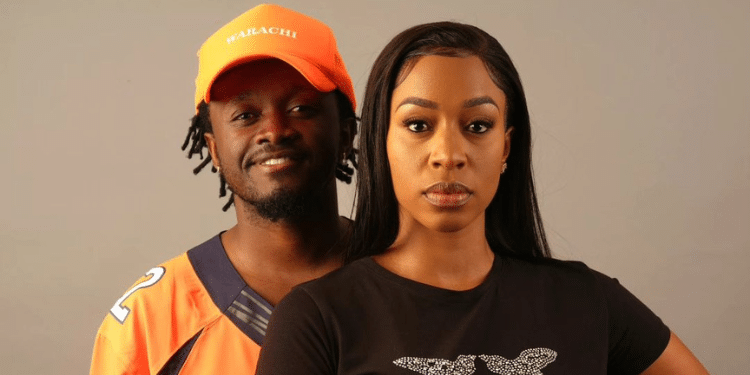 Musician Kelvin Bahati And His Wife Diana Marua. Photo/ Bahati Ig