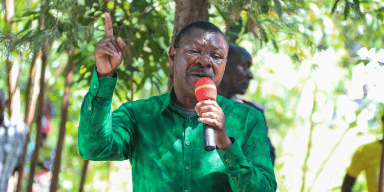 Wetang'ula Denies Accusations by Kalonzo That He Paid Goons