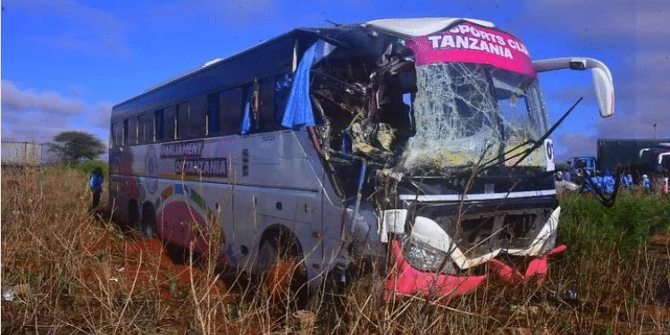 Tanzanian MPs Involved in A Road Accident