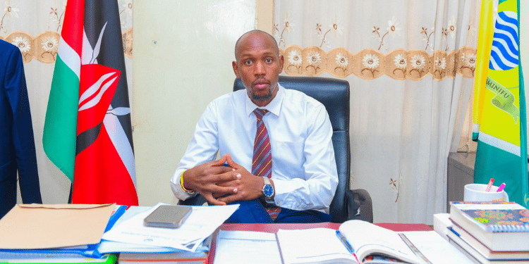 Nairobi County Environment Chief Officer Geoffrey Mosiria/ Photo Mosiria X