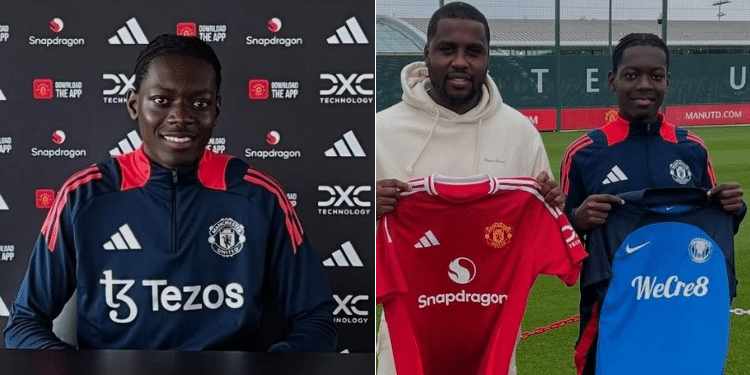 Emmanuel Ziro from Kenya Joins Manchester United Youth