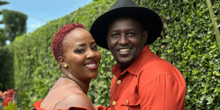 Content Creator Terence Creative and his wife Millly Chebby. Photo/ Terence IG