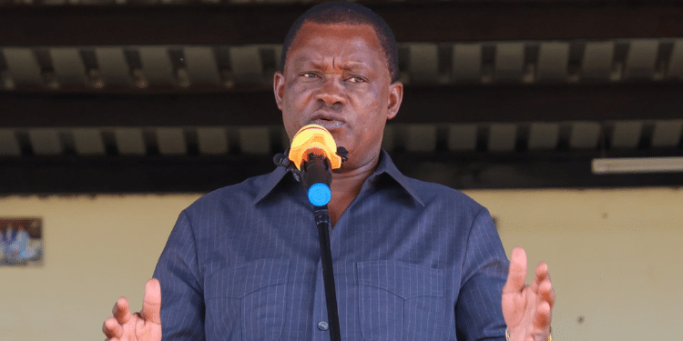 Former Public Service CS Justin Muturi in a past event. PHOTO/ Muturi X.