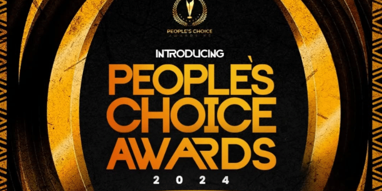 People's Choice Awards banner. Photo/People's Choice Awards Africa IG
