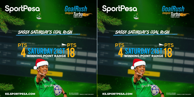 Sportpesa Goal Rush Festive Campaign Brings Bigger Rewards