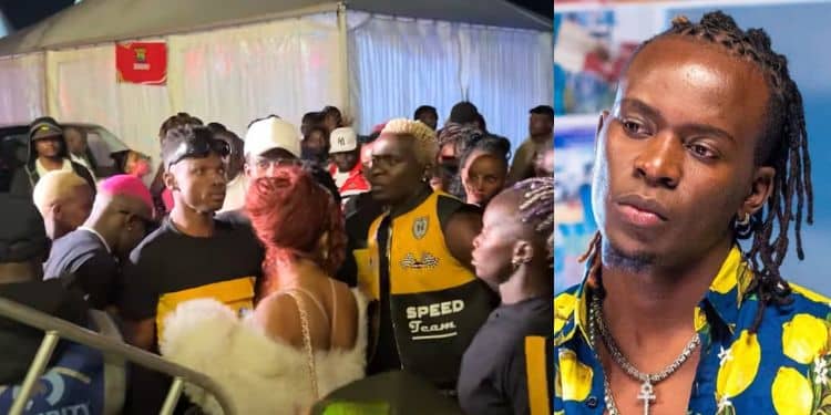 Kenyan artist Willy Paul at Furaha City Fest and a previous Photo shoot.