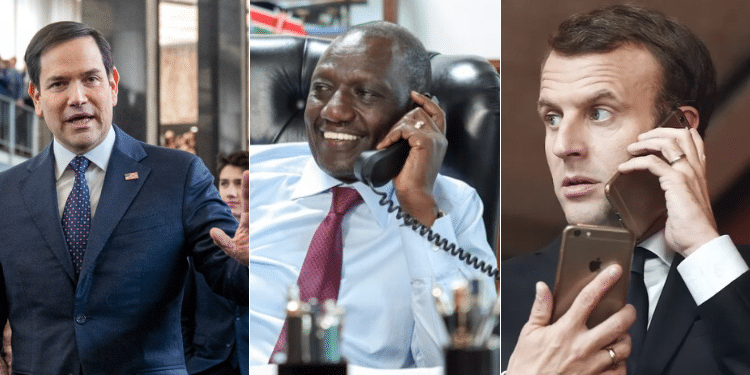Details of Marco Rubio & Macron Calls with Ruto