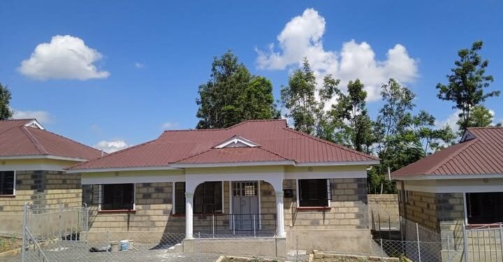 Bungalows along Ngong Road. Photo/ Kagen Properties & Investments Ltd