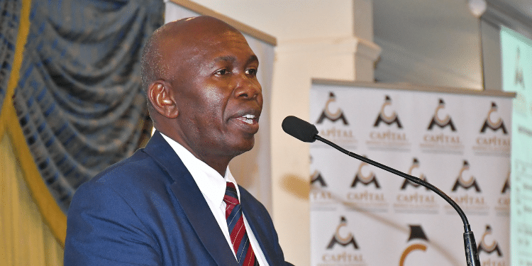 Capital Markets Authority (CMA) CEO Wyckliffe Shamiah. Photo/ CMA