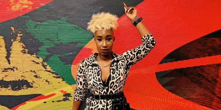 Reggae Host Tallia Oyando.Photo/Tallia IG