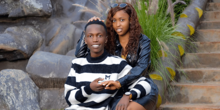 Kenyan Price with girlfriend Stephy Ngunjiri. Photo/Kenyan Prince IG