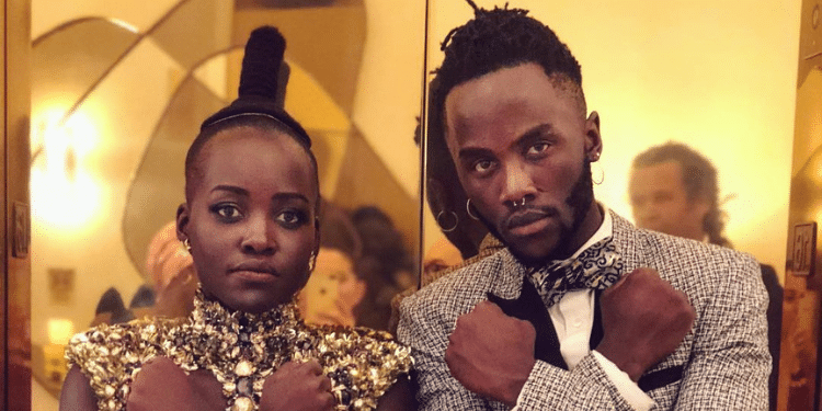Lupita Nyong'o and Junior Nyong'o. Photo/Lupita IG