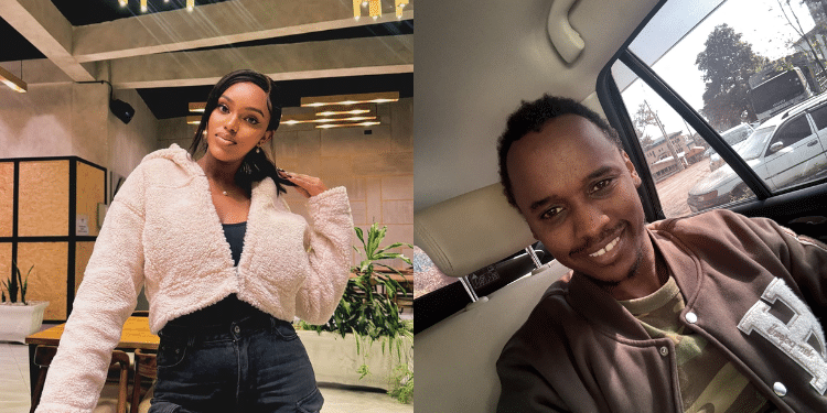 Photo Collage of Maria Wavinya (Left) and Khalif Kairo (right) Photo/Wavinya IG,Kairo X