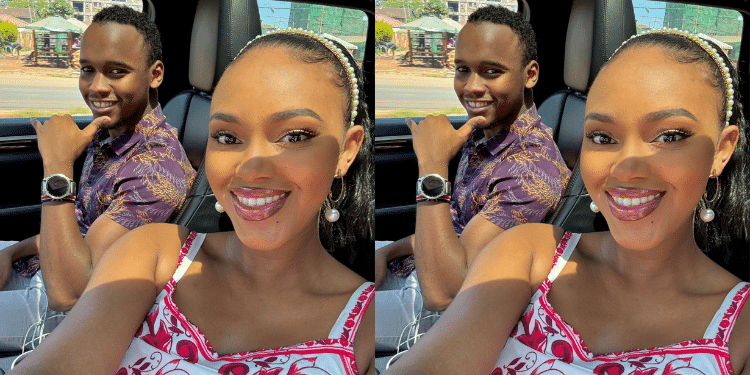 Photo Collage of Maria Wavinya and Khalif Kairo Photo/Wavinya Kairo X