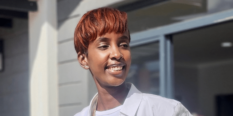 Kenyan Rapper Wngechi. Photo/Wangechi IG
