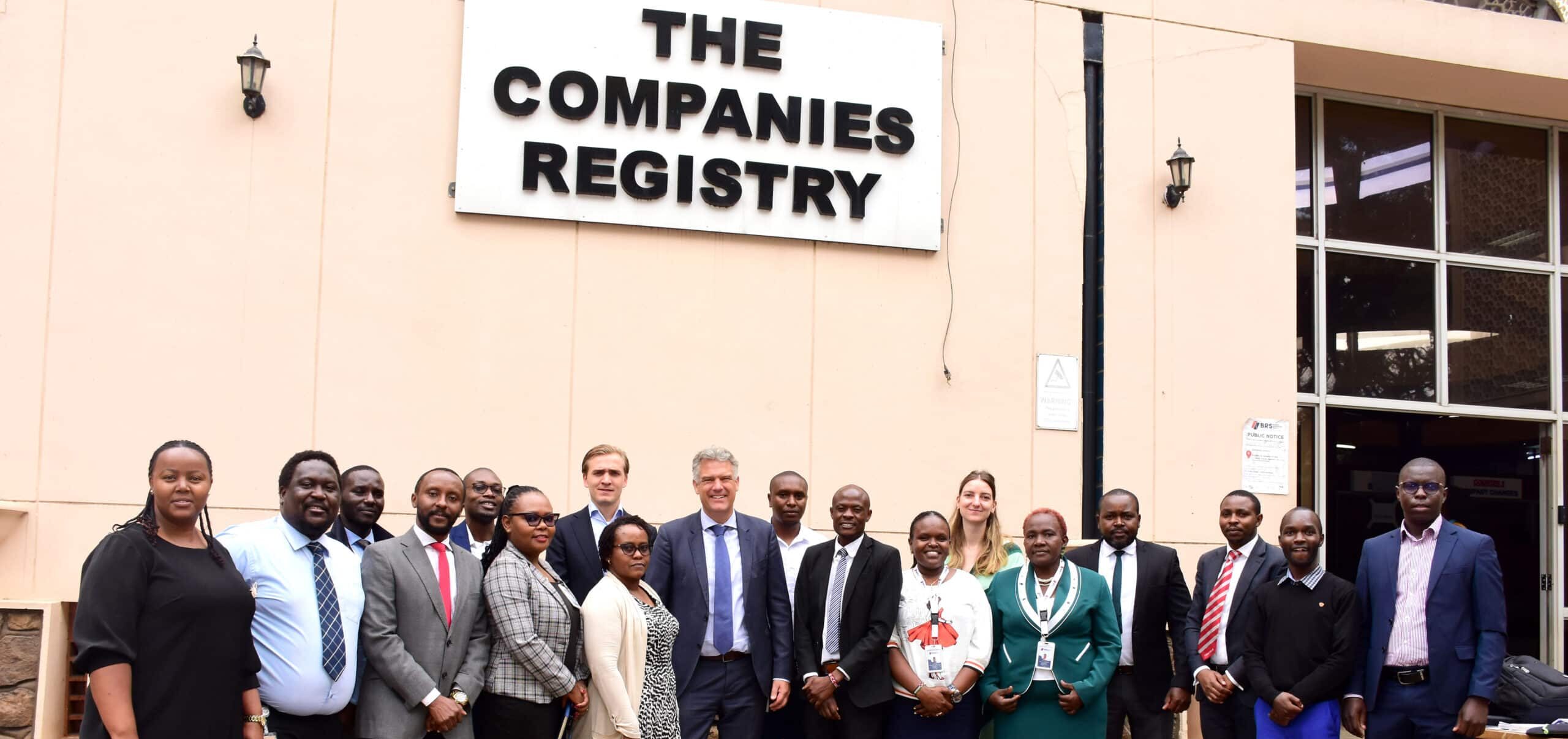 Entrance To The Companies Registry Building In Nairobi. Photo./Brs
