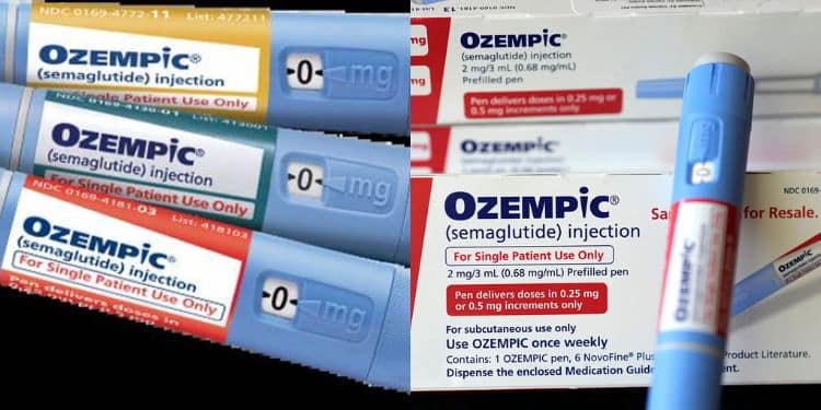 Ozempic pens.