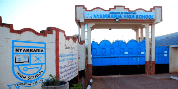 Nyambaria High School.