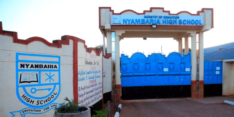 Nyambaria High School.