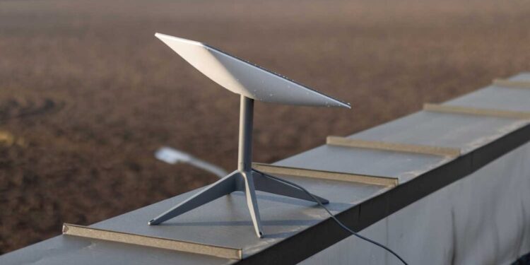 Starlink satellite internet kit