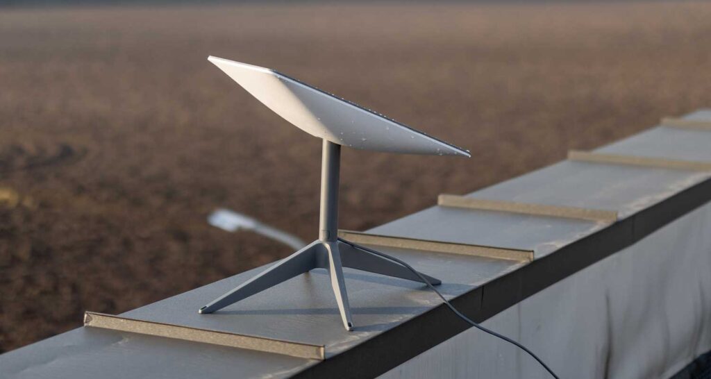 Starlink satellite internet kit