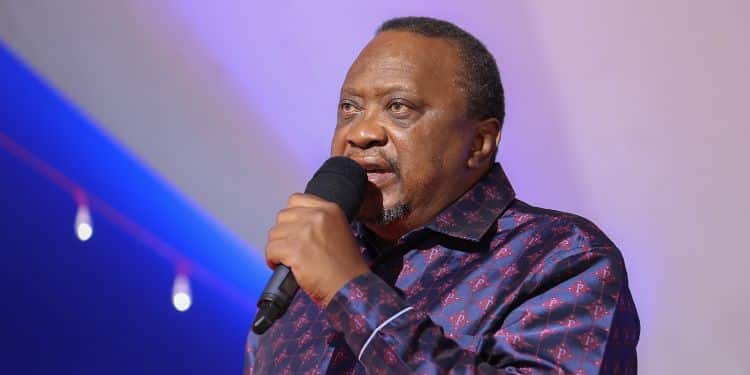 Former President Uhuru Kenyatta.
