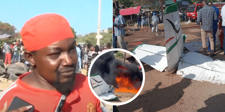 Light Aircraft Crashes in Malindi - Msa Highway Killing 3
