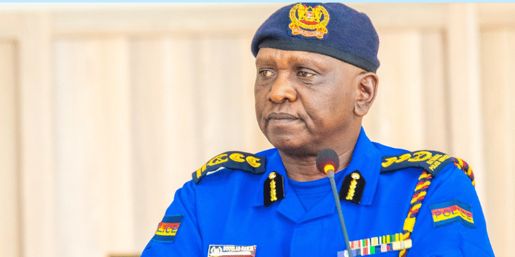 Police IG Douglas Kanja. PHOTO/NPS Kenya...DCI