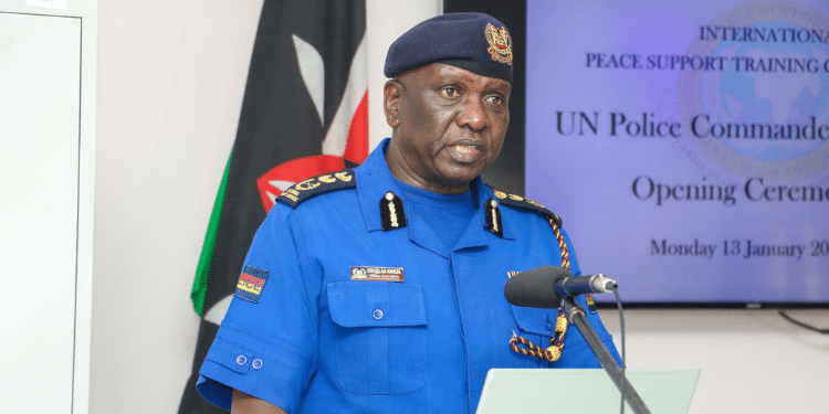 IG Kanja Names DIG Lagat as the Officer Who Reported Albert Ojwang
