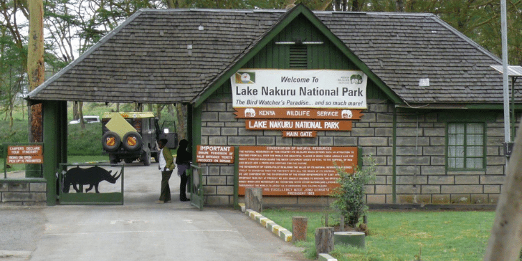 Lake Nakuru National Park Set on Fire