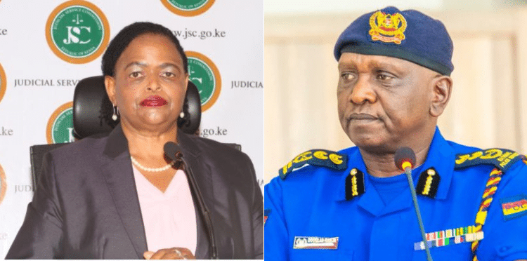 IG Kanja Explains Withdrawal of CJ Koome Security