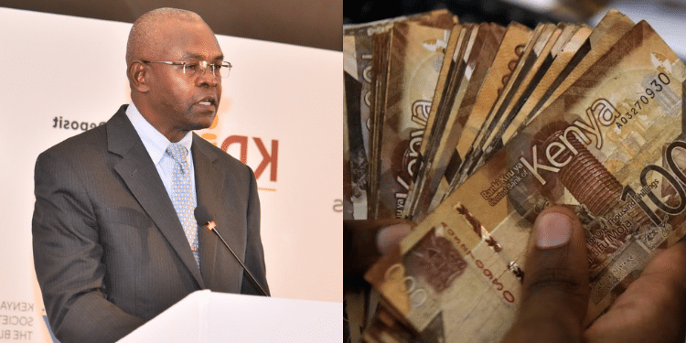 How Govt Borrowed Ksh 1.25 Trillion In One Year, 10 Oil Blocks Up For Auction, Kenyans Pay More For Fare And Gas A Photo Collage Of Cbk Governor Dr. Kamau Thugge And 1000 Shillings Notes. Photo/Cbk/Voa.