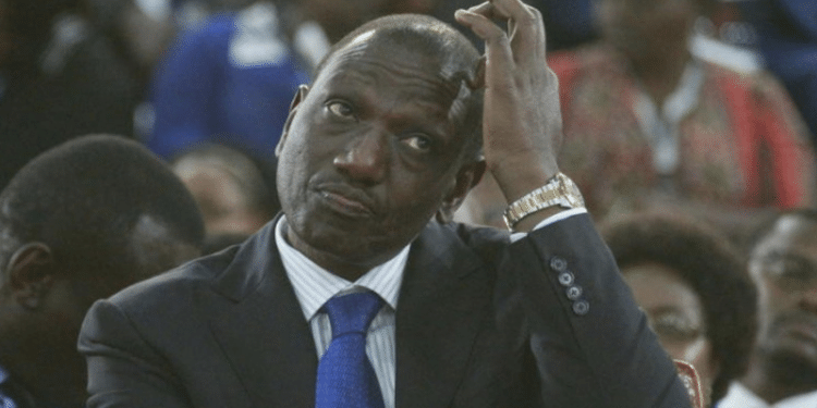 President William Ruto in a past event. PHOTO/Boniface Okendo. Kiunjuri. Pakistan