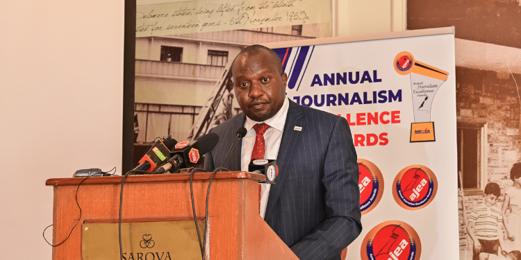Mck Ceo David Omwoyo At A Past Event In Nairobi. Photo/ Mck