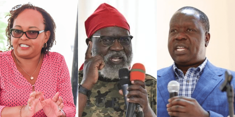 Wajackoyah Picks Waiguru as DP, Matiang'i Prime Minister