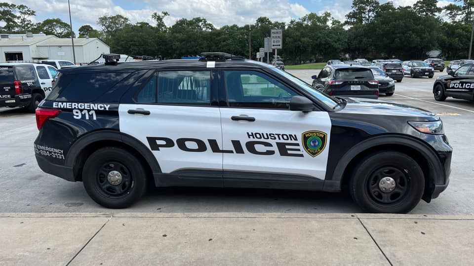Houston Police Car. Photo/ Houston Ploice Officers' union