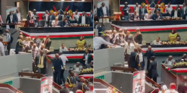 MCAs Meeting at KICC Turns into a Fist Fight