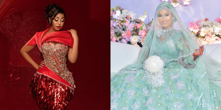 ollage of Hamisa Mobetto(Left) and Amber Ray (Right). Photo/Amber, Hamisa IG