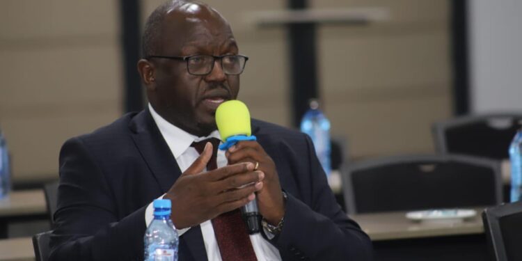 Police Commission Clarifies Having Beef With Ig Douglas Kanja Psc Ceo Peter Leley During A Consultative Discussion With The Parliamentary Committee On Administration And Internal Security On November 6,2023. Photo/ Leley X.