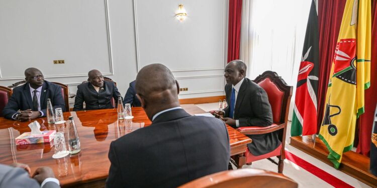 Ruto Holds Key Meeting With South Sudan Rebels at State House