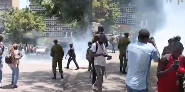 TUK students protest in CBD