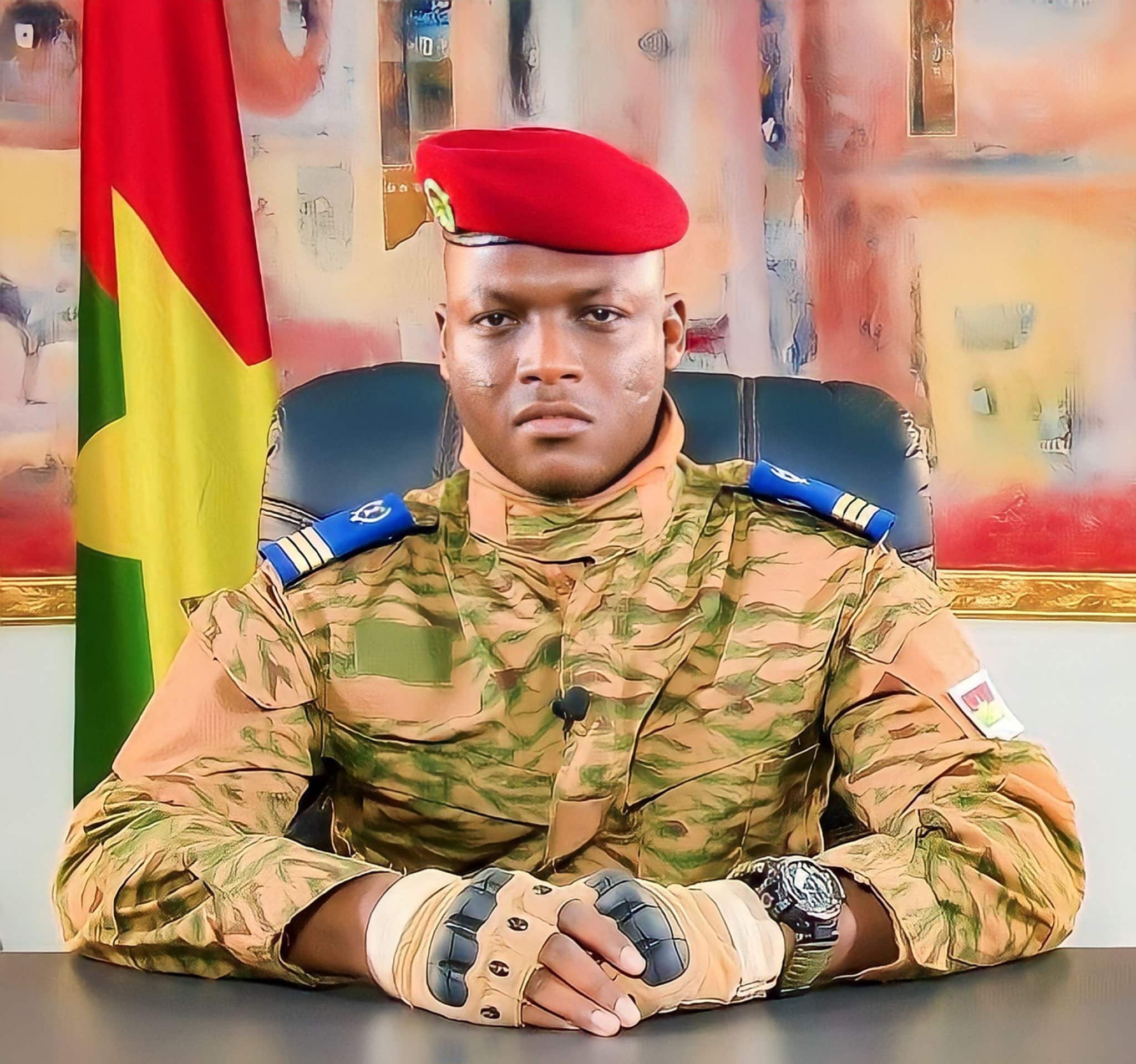 Burkina Faso President Ibrahim Traore