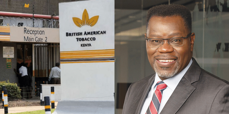 Collage of BAT Kenya Head Office and Crispin Achola, Managing director.PHOTO/Nation -The Knowledge Warehouse